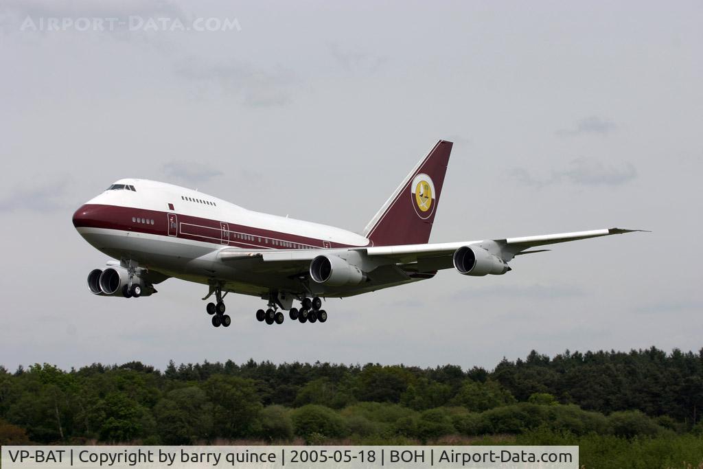 VP-BAT, 1979 Boeing 747SP-21 C/N 21648, 747-SP