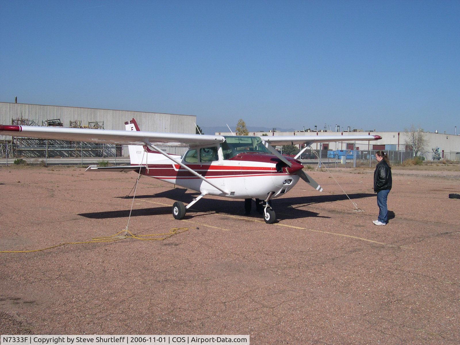 N7333F, 1979 Cessna 172N C/N 17273246, My girlfriend Vicky and N7333F on the day of her first flight lesson