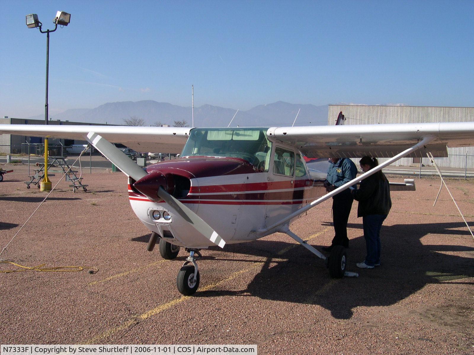 N7333F, 1979 Cessna 172N C/N 17273246, A closer view of N7333F, taking before my girlfriend Vicky's first flight lesson