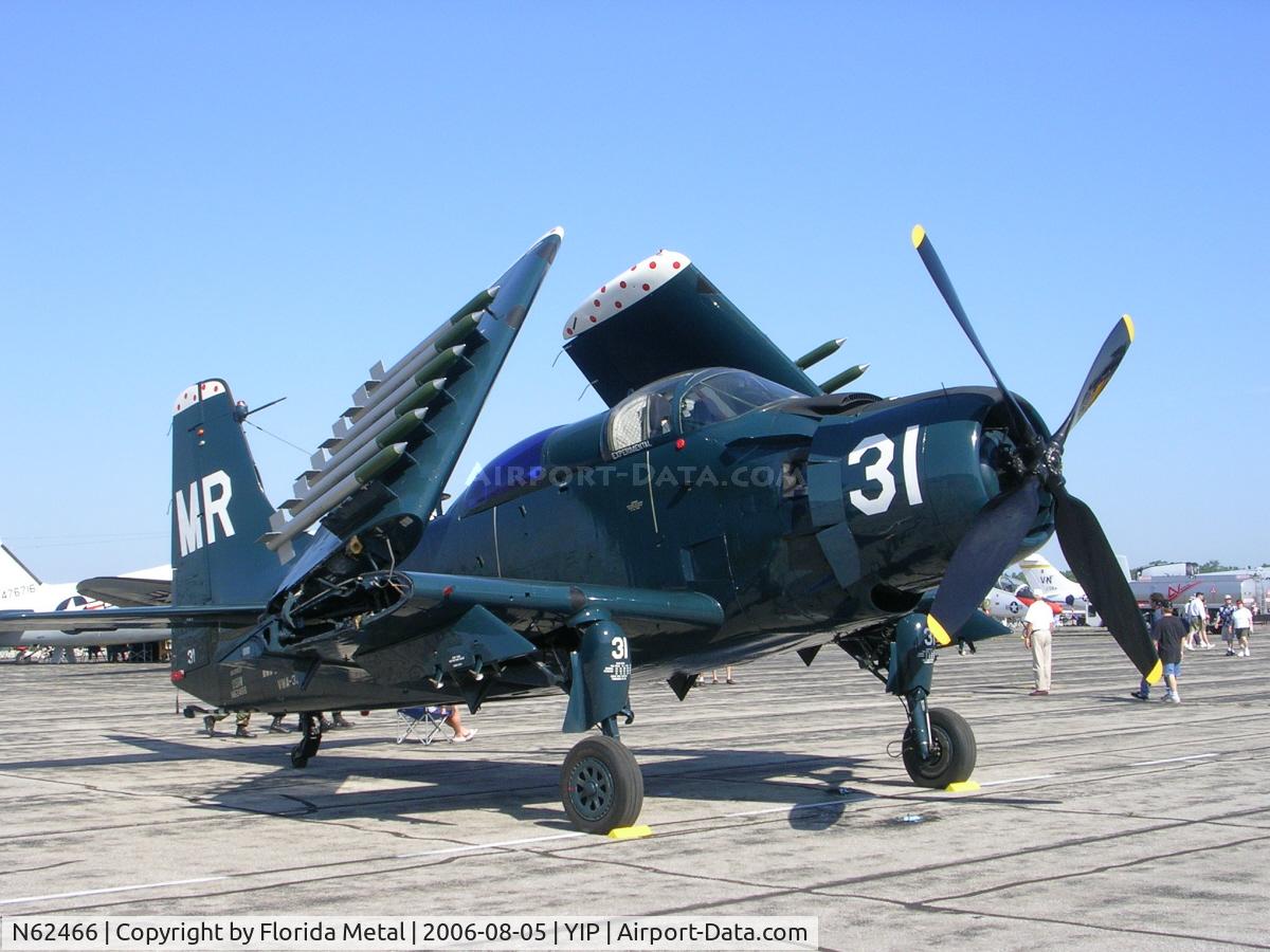 N62466, 1955 Douglas EA-1E Skyraider C/N 10255 (135178), Skyraider