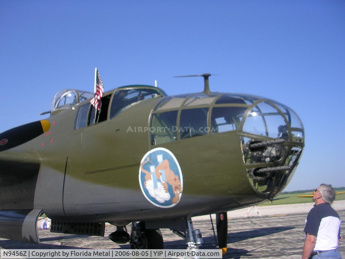 N9456Z, 1943 North American TB-25N Mitchell C/N 108-33214, Briefing Time