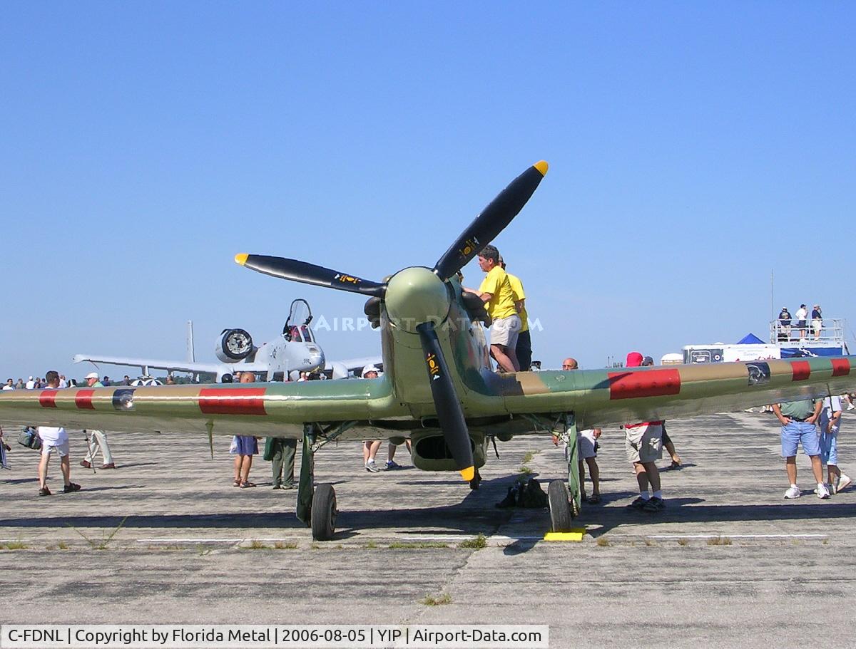 C-FDNL, 1942 Hawker (CCF) Hurricane Mk12 C/N 60372, Warbird Airshow