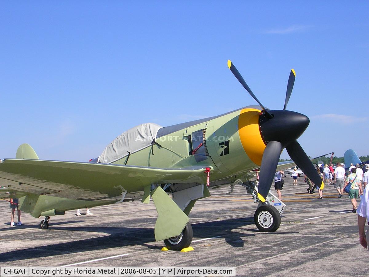 C-FGAT, 1957 Hawker Sea Fury T.20S C/N 41H/623282, Warbird Airshow