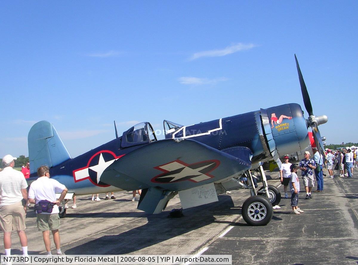 N773RD, 1944 Goodyear FG-1D Corsair C/N 3694, Corsair