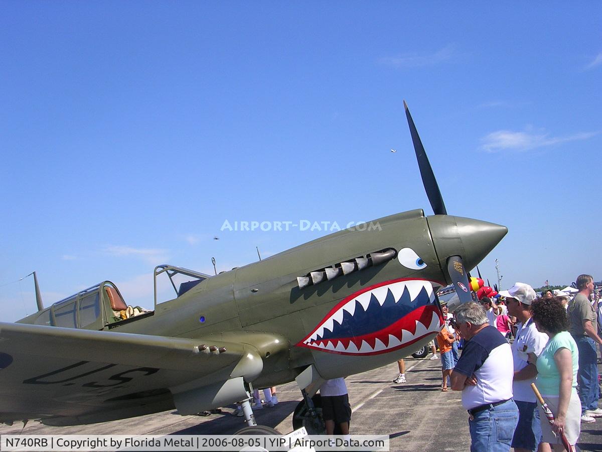 N740RB, 1944 Curtiss P-40N Warhawk C/N 33108, P-40
