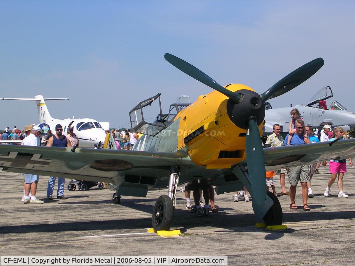 CF-EML, 1939 Messerschmitt Bf-109E-4 C/N 3579, ME-109