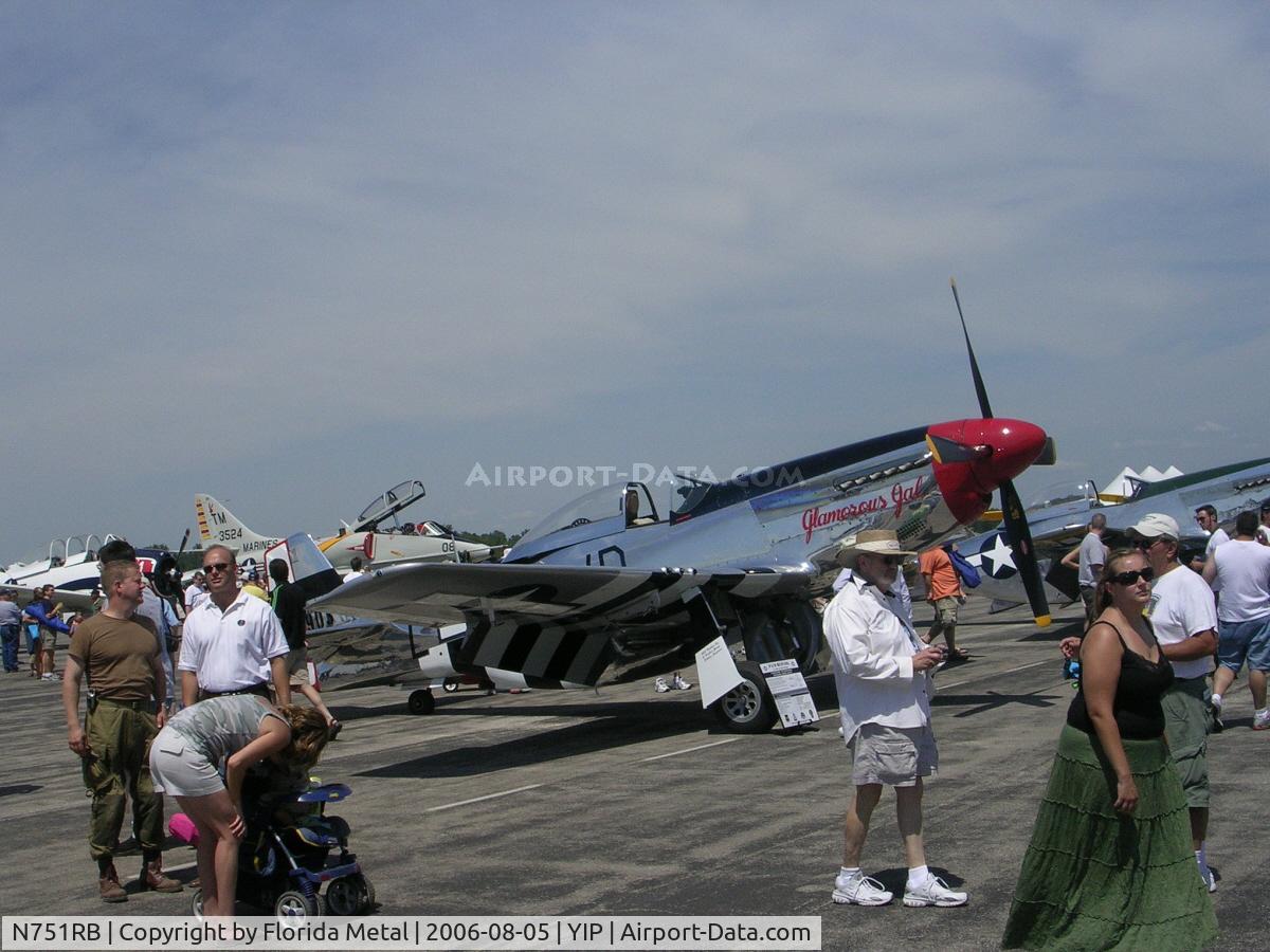 N751RB, 1944 North American P-51D Mustang C/N 44-13903JP, P-51