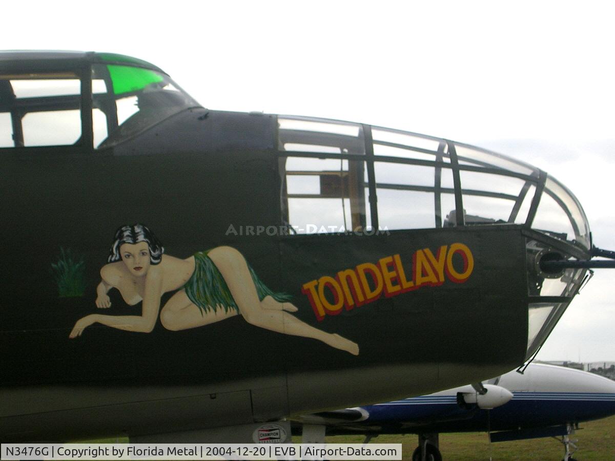 N3476G, 1944 North American B-25J Mitchell C/N 108-33257, B-25