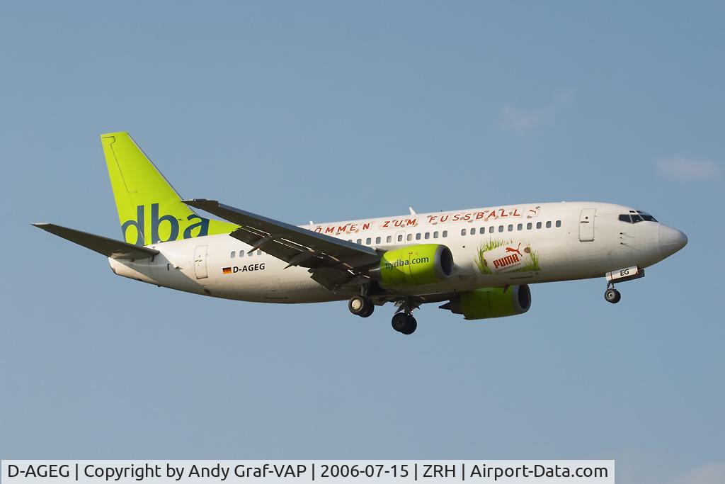 D-AGEG, 1988 Boeing 737-35B C/N 24237, DBA 737-300