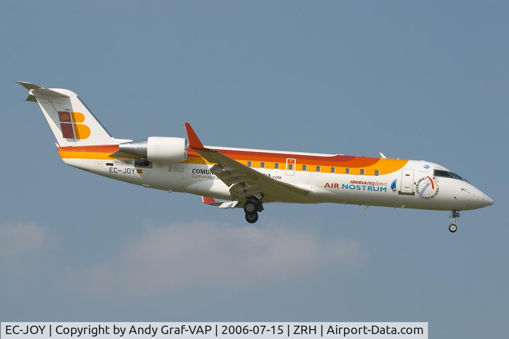 EC-JOY, 2005 Bombardier CRJ-200ER (CL-600-2B19) C/N 8064, Air Nostrum CRJ