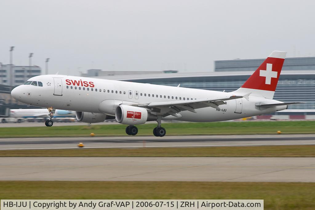 HB-IJU, 2003 Airbus A320-214 C/N 1951, SWISS A320