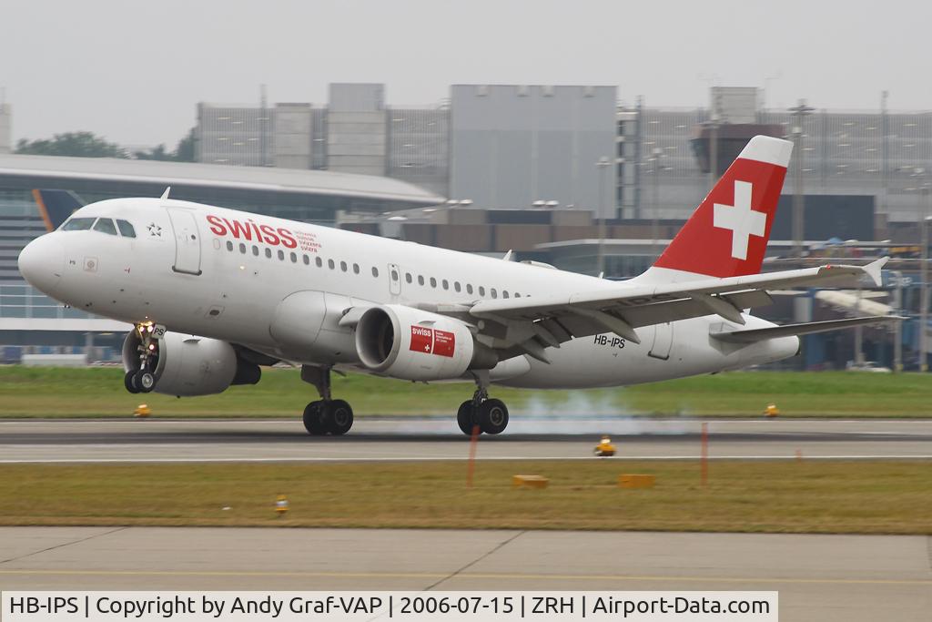 HB-IPS, 1997 Airbus A319-112 C/N 734, SWISS A319