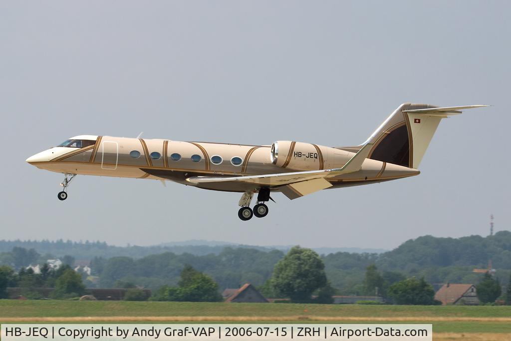 HB-JEQ, 2005 Gulfstream Aerospace GIV-X (G450) C/N 4027, Gulfstream 4