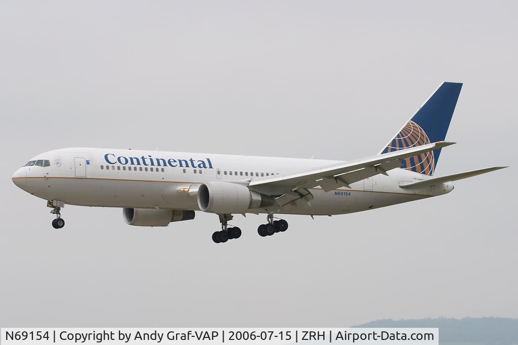 N69154, 2001 Boeing 767-224 C/N 30433, Continental Airlines 767-200