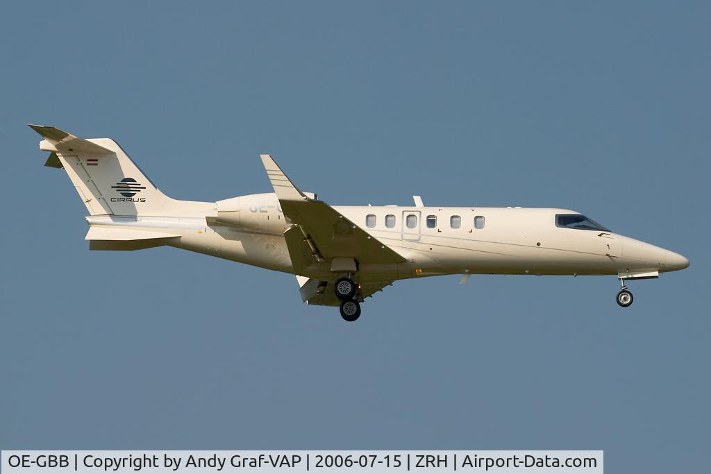 OE-GBB, 1996 Dornier 328-110 C/N 3078, Cirrus Air Learjet60