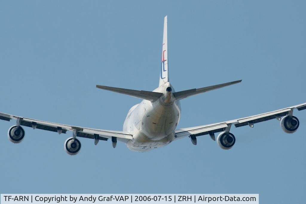 TF-ARN, 1980 Boeing 747-2F6B C/N 22382, MAS Kargo 747-200