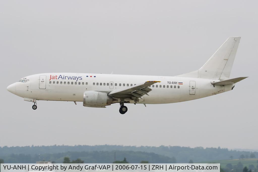 YU-ANH, 1985 Boeing 737-3H9 C/N 23415/1171, JAT 737-300
