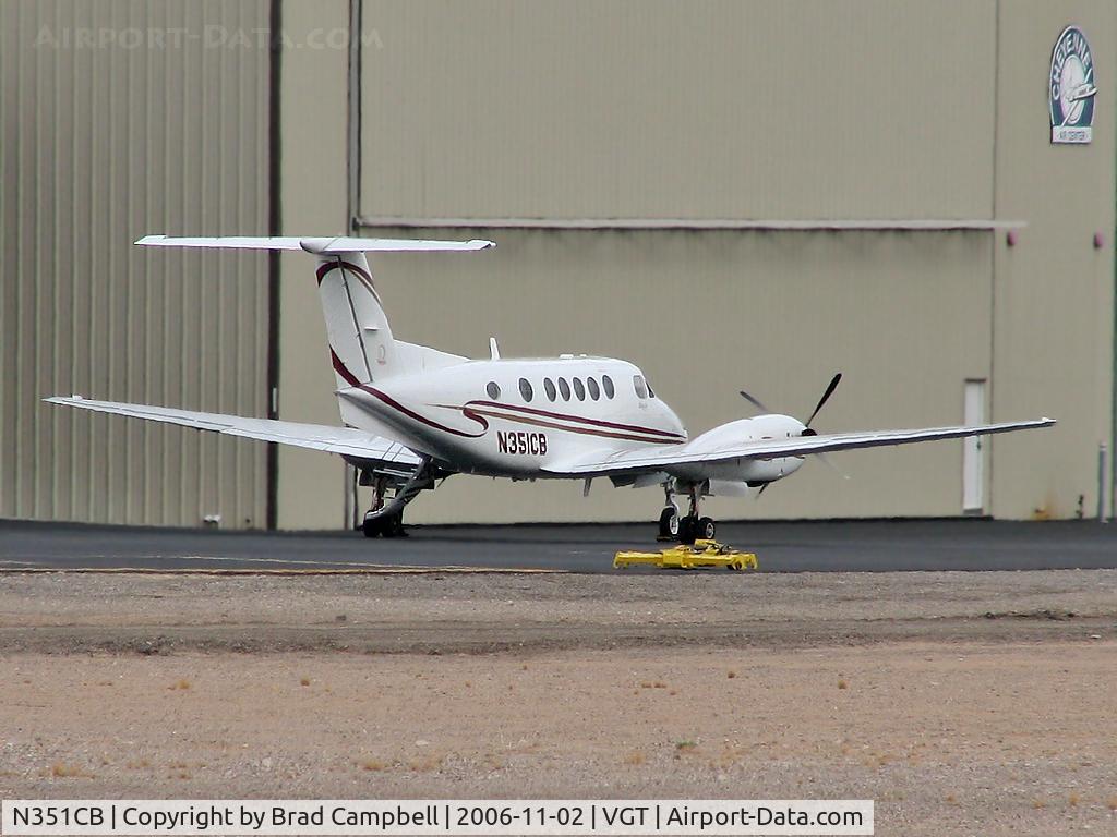 N351CB, Raytheon Aircraft Company B200 C/N BB-1889, Haggerty Equipment Leasing - Las Vegas, Nevada / Raytheon Aircraft Company B200