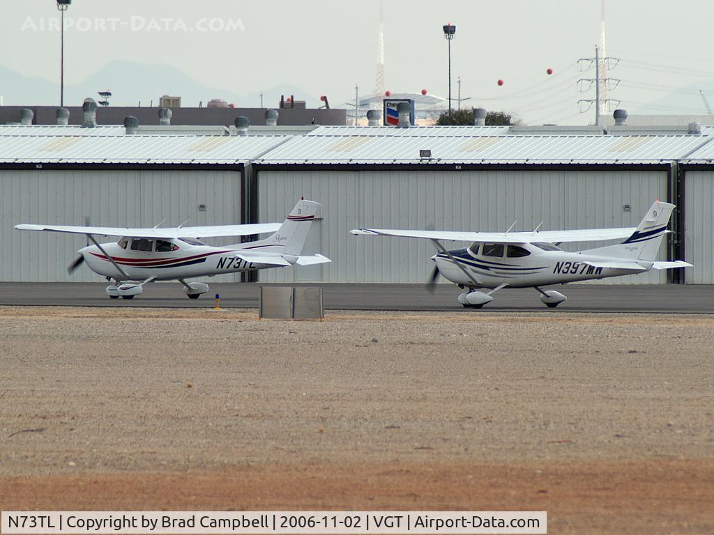 N73TL, 1999 Cessna 182S Skylane C/N 18280657, N73TL & N397MW holding short for take-off.