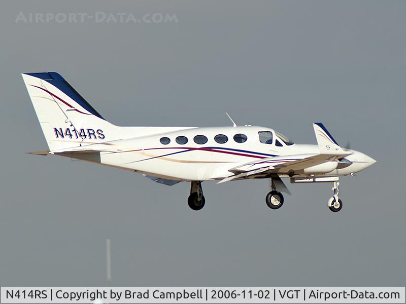 N414RS, 1981 Cessna 414A Chancellor C/N 414A0821, Silver State Helicopters - North Las Vegas, Nevada / 1981 Cessna 414A - (Chancellor)