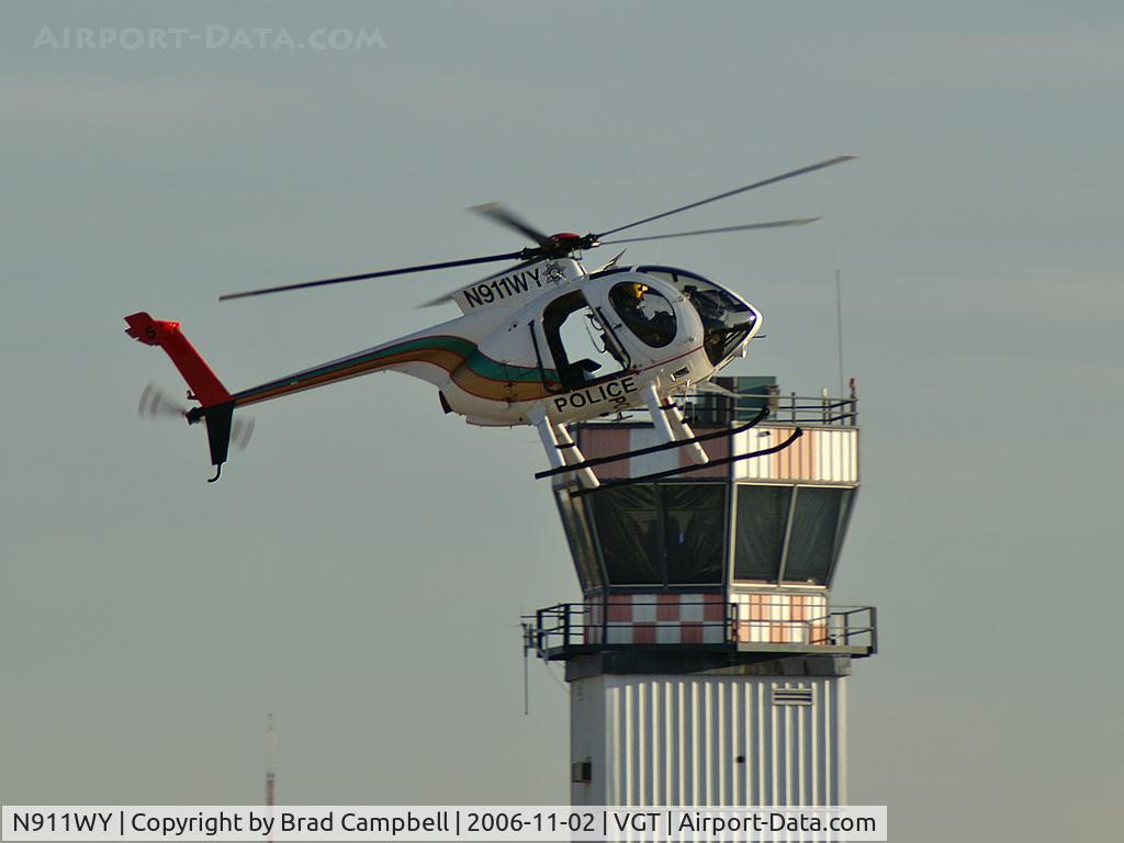 N911WY, 2000 MD Helicopters 369FF C/N 0144FF, LVMPD / 2000 Md Helicopter Inc 369FF