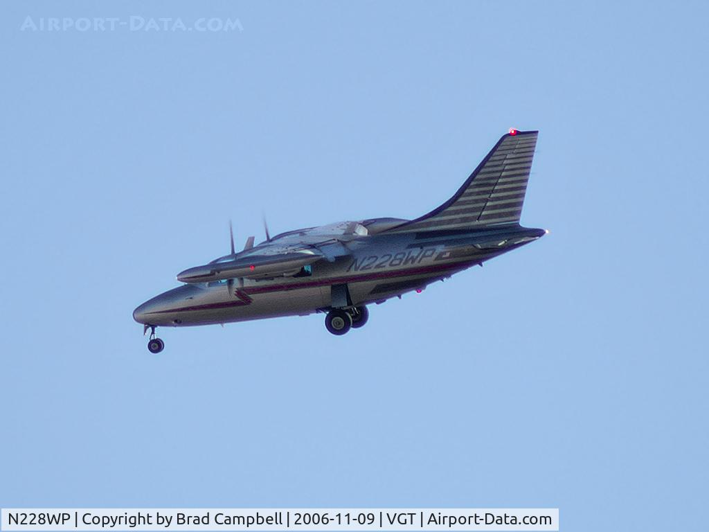 N228WP, 1972 Mitsubishi MU-2B-20 C/N 228, Wayne Perry Construction - Buena Park, California / 1972 Mitsubishi MU-2B-20 / Photo was actually taken from my backyard about 1 mile from VGT.