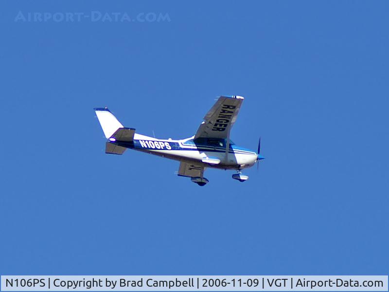 N106PS, 1976 Cessna 182P Skylane C/N 18264800, United States Departmet of Interior - Boise, Idaho / 1976 Cessna 182P - (Skylane) / Photo taken from my backyard about 1 mile from KVGT.