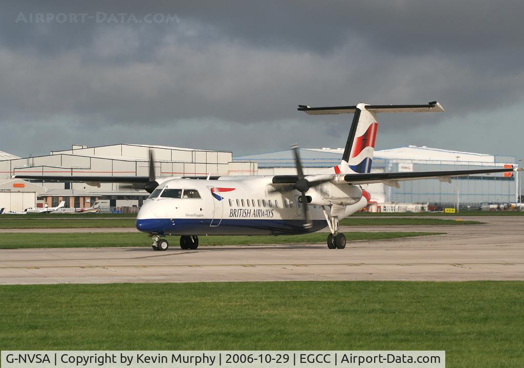 G-NVSA, 1997 De Havilland Canada DHC-8-311 Dash 8 C/N 451, BA 8
