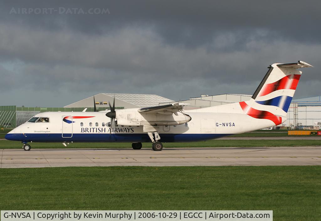 G-NVSA, 1997 De Havilland Canada DHC-8-311 Dash 8 C/N 451, BA *