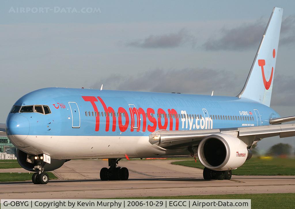 G-OBYG, 1999 Boeing 767-304 C/N 29137, Tomo 767