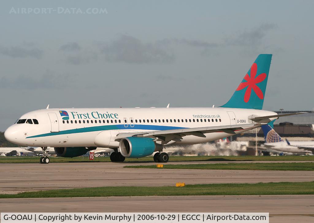 G-OOAU, 2001 Airbus A320-214 C/N 1637, First Choice 320