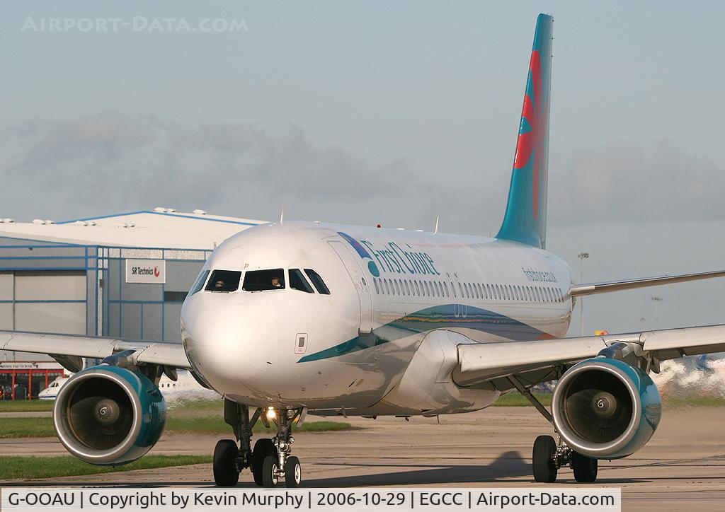 G-OOAU, 2001 Airbus A320-214 C/N 1637, FC 320