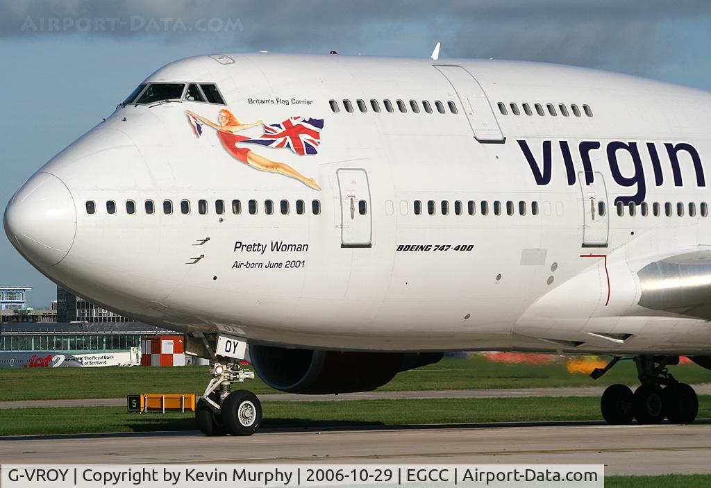 G-VROY, 2001 Boeing 747-443 C/N 32340, Virgin 747