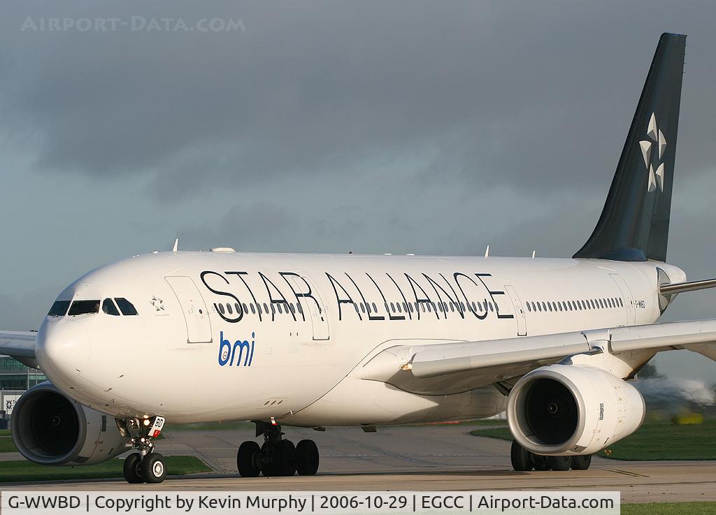 G-WWBD, 2001 Airbus A330-243 C/N 401, BMI 330