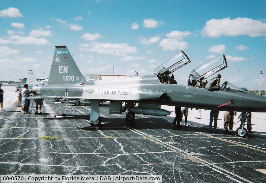 60-0570, 1960 Northrop T-38A Talon C/N N.5143, T-38 Trainer