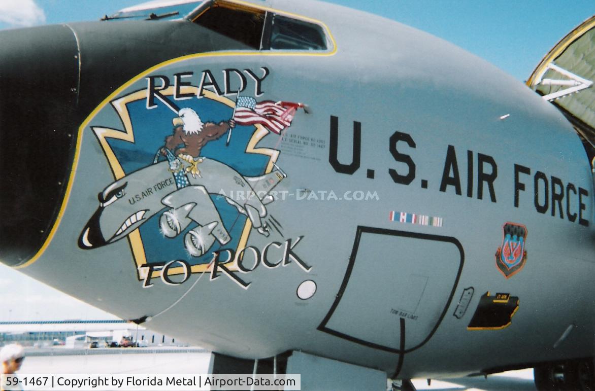 59-1467, 1958 Boeing KC-135T Stratotanker C/N 17955, KC-135 at Daytona