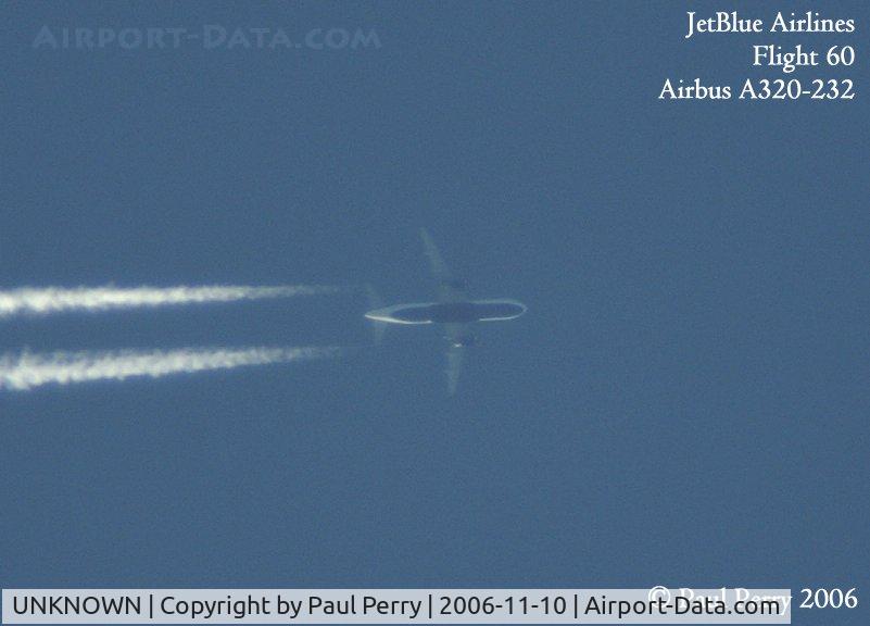 UNKNOWN, Contrails Various C/N Unknown, Yet another Airbus making thin clouds