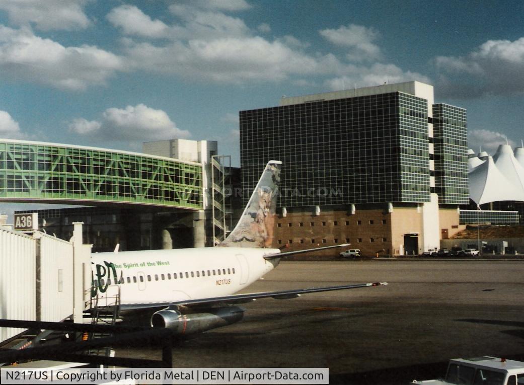 N217US, 1969 Boeing 737-201 C/N 20215, Frontier in 1996