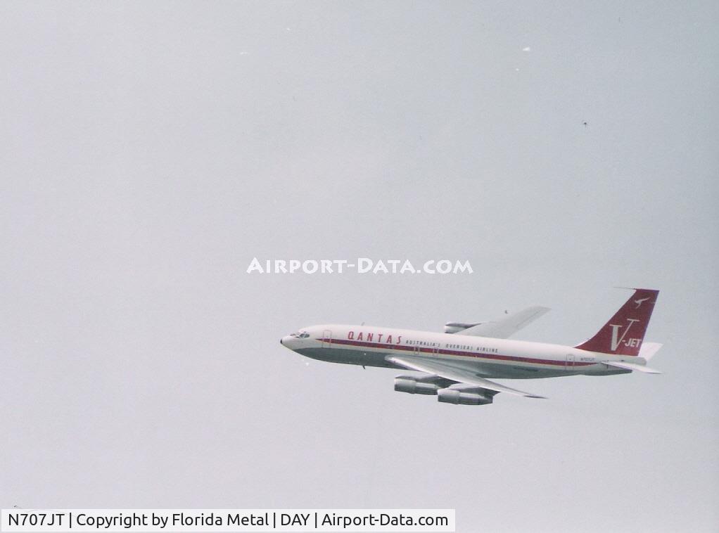N707JT, 1964 Boeing 707-138B C/N 18740, John Travolta at the 2003 Dayton Airshow