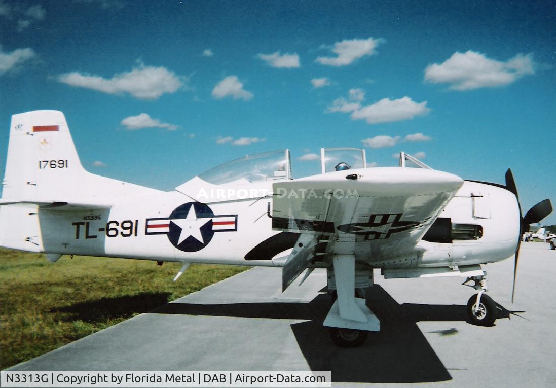 N3313G, 1953 North American T-28A Trojan C/N 174-544, T-28