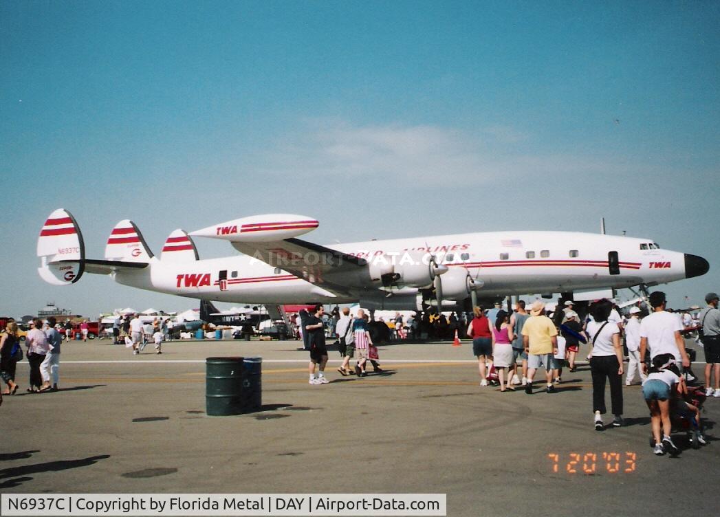 N6937C, 1957 Lockheed L-1049H-82 Super Constellation C/N 4830, Connie at Dayton Airshow