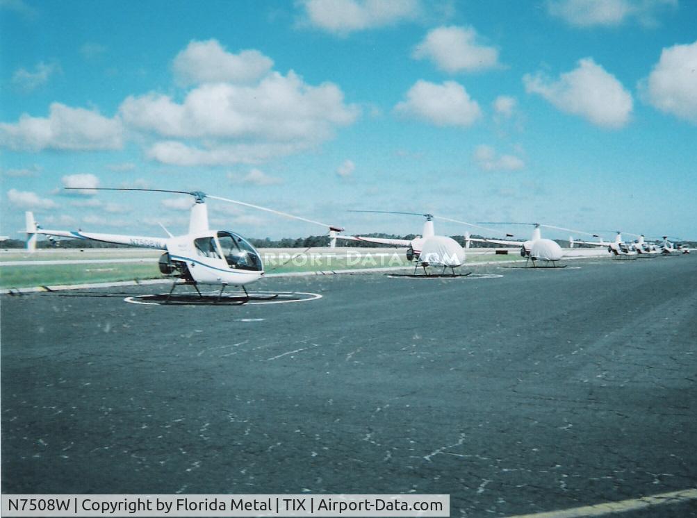 N7508W, 2002 Robinson R22 Beta C/N 3347, Helicopter School at Titusville