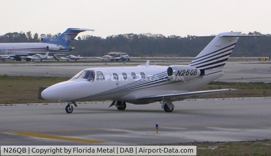 N26QB, 1995 Cessna 525 CitationJet CJ1 C/N 525-0117, Daytona 500 week