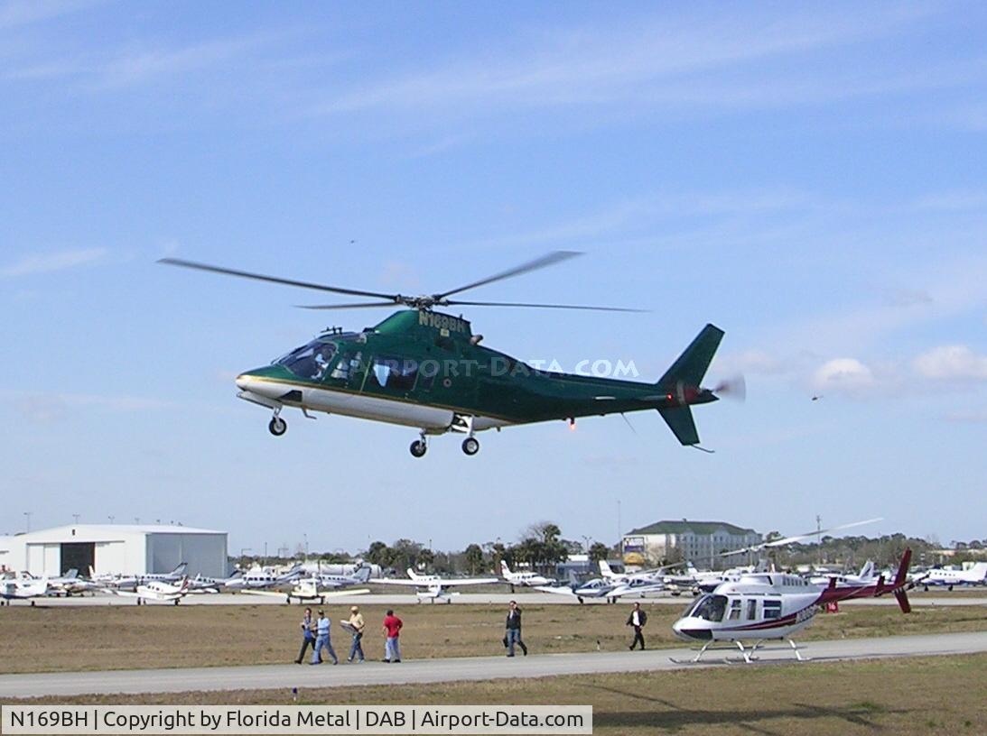 N169BH, 1984 Agusta A-109 C/N 7302, In and out before the Daytona 500 2005