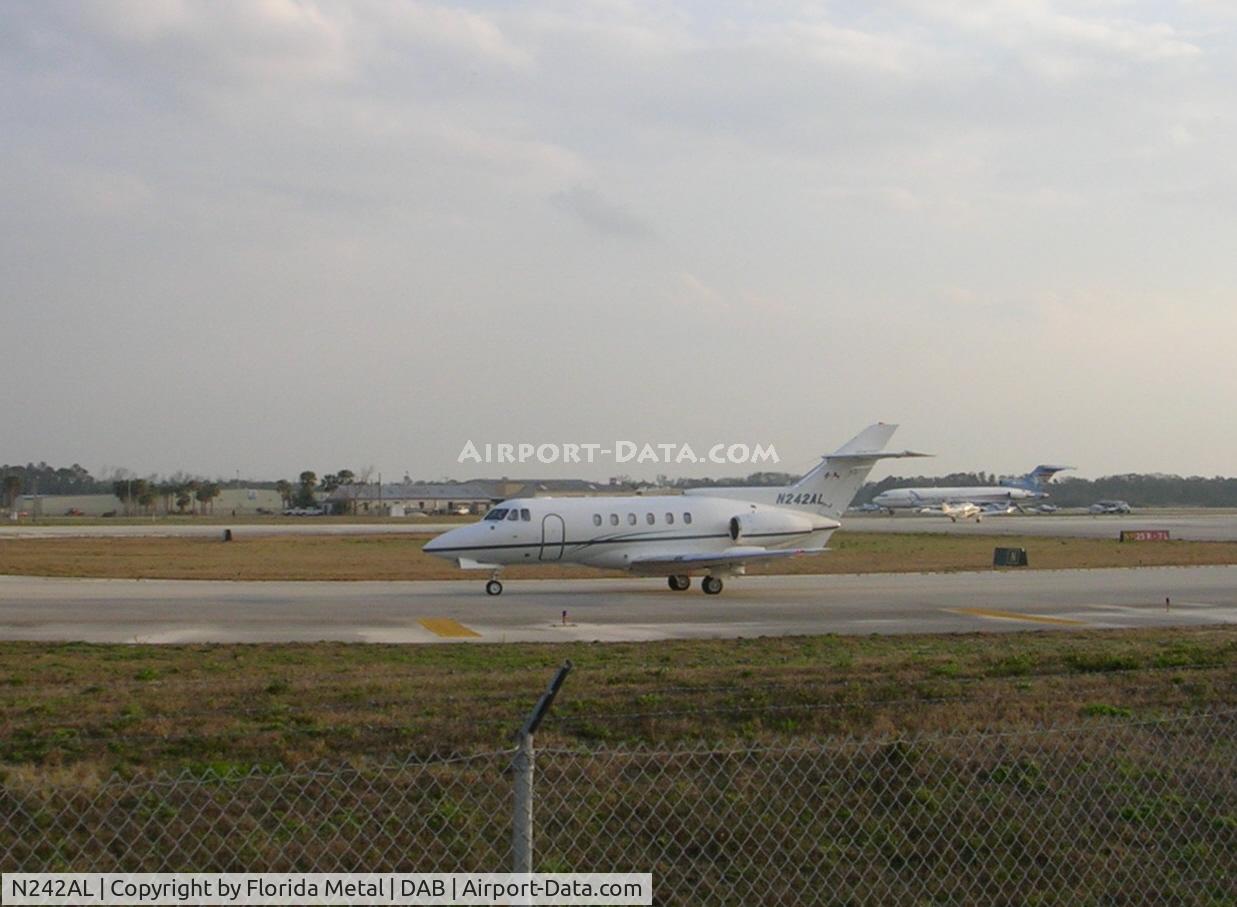 N242AL, 1983 British Aerospace HS 125-700A C/N NA0340, during race week