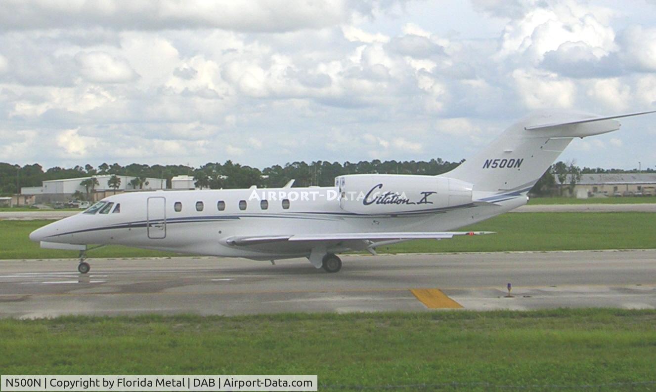 N500N, 2005 Cessna 750 Citation X C/N 750-0239, Belongs to Brian France of NASCAR (N500N is now a G-IV)