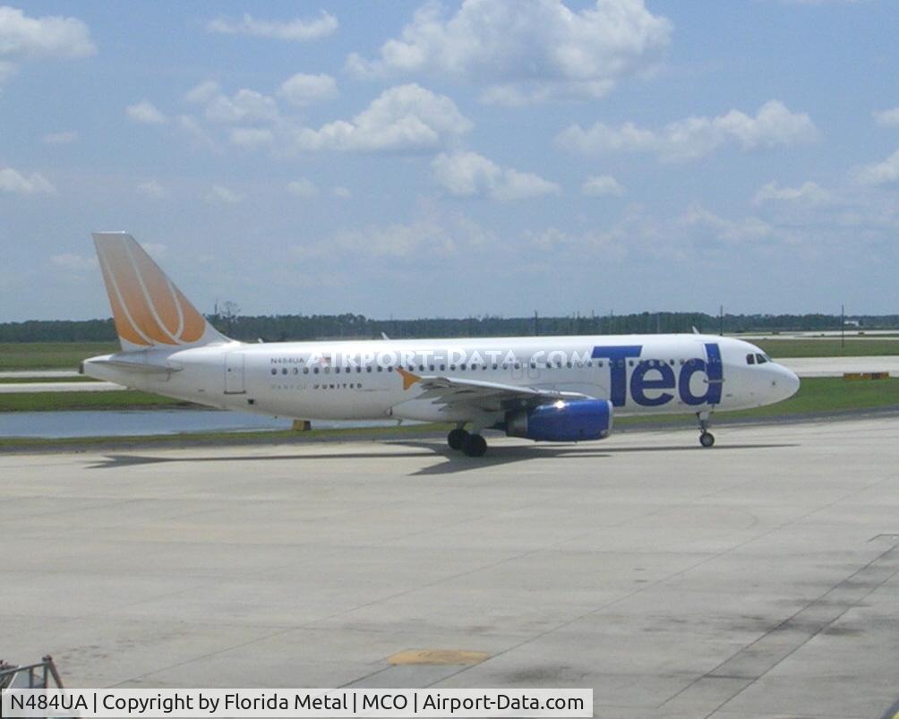 N484UA, 2001 Airbus A320-232 C/N 1609, Orlando TED