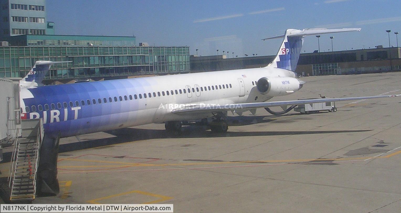 N817NK, 1983 McDonnell Douglas MD-82 (DC-9-82) C/N 49141, Spirit MD-80