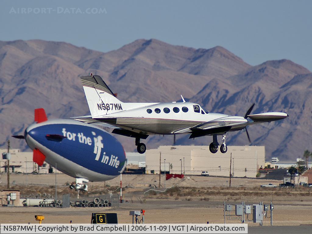 N587MW, 1974 Cessna 421B Golden Eagle C/N 421B0587, Privately Owned - Las Vegas, Nevada / 1974 Cessna 421B
