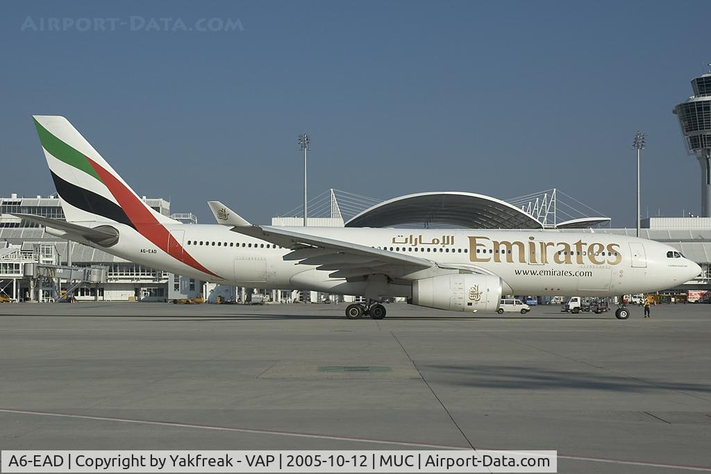 A6-EAD, 2001 Airbus A330-243 C/N 382, Emirates Airbus 330-200